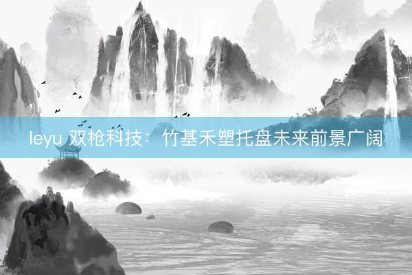 leyu 双枪科技：竹基禾塑托盘未来前景广阔
